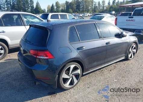 2018 Volkswagen Gti 2.0T Autobahn/2.0T S/2.0T Se from USA, damaged, VIN 3VW447AUXJM252575